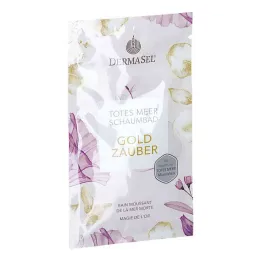 Dermasel Bublinkový kúpeľ z Mŕtveho mora Gold Magic (40 ml)