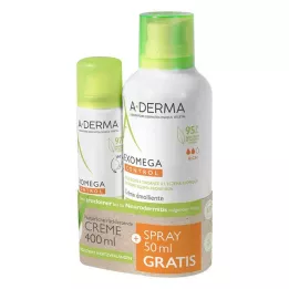 A-DERMA Promo Kit EXOMEGA CONTROL Krém+sprej, 1 ks
