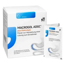 Makrogol ADGC® plus elektrolyty v prášku pre H.e.L. k odberu, 50 ks