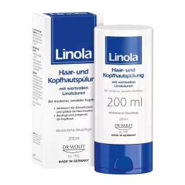 LINOLA Kondicionér na vlasy a vlasovú pokožku, 200 ml