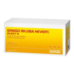 GINKGO BILOBA HEVERT® INJEKT N ampulky, 100 x 2 ml