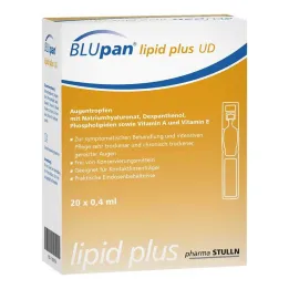 Blupan lipid plus UD očné kvapky, 20x0,4 ml
