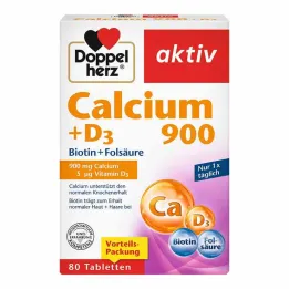 Doppelherz Calcium 900 + D3 tablety, 80 ks
