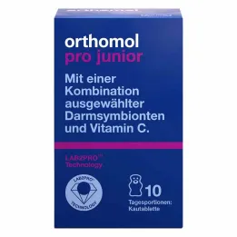 Orthomol pro junior žuvacie tablety, 10 ks