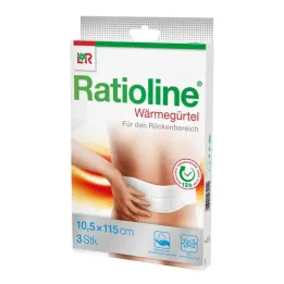 Chrbtová plocha Ratioline heat belt 10,5x115 cm, 3 kusy