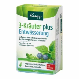 Kneipp 3-herb plus drenážne kapsuly, 60 ks