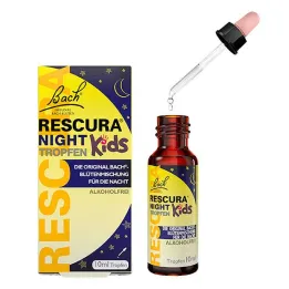 Bach Flowers Original Rescura Night Kids kvapky bez alkoholu, 10 ml