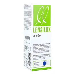 Lensilux All in One kombinovaný roztok + nádoba na biele kontakty, 360 ml