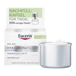 Eucerin Hyaluron-Filler denný krém na suchú pleť s LSF 15, 50 ml