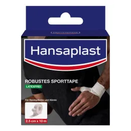 Hansaplast robustná športová páska 2,5 cmx10 m biela, 1 kus