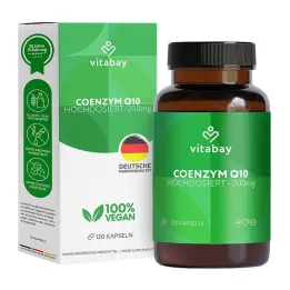 Koenzým Q10 Ubiquinone Complex 200 mg vegánske kapsuly, 120 ks