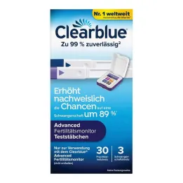 Testovacie tyčinky Clearblue Fertility Monitor 30 + 3, 33 ks