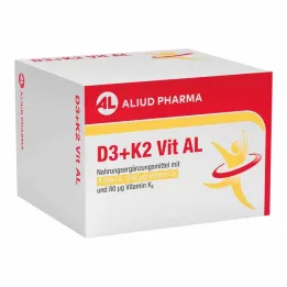D3 + K2 Vit AL 4000 IU / 80 µg kapsuly, 90 ks