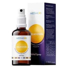 Melatonín Ashwagandha Mediakos Spray Spray vegan, 50 ml