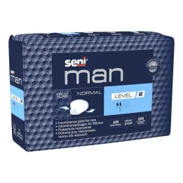 Seni® Man inkontinenčná vložka normálna úroveň 2, 15 kusov