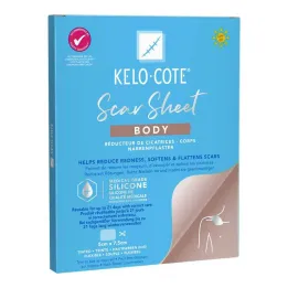 Telo silikónovej sadry Kelo-Cote, 1 kus