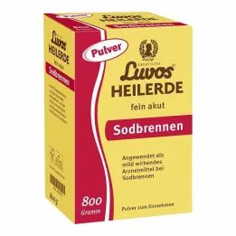 Luvos liečivý íl jemný prášok na akútne pálenie záhy, 800 g