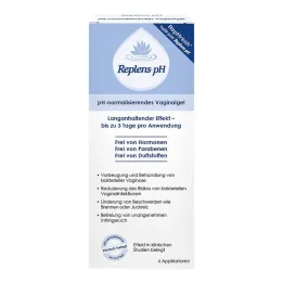Predplnené aplikátory Replens pH vaginálny gél, 4 ks