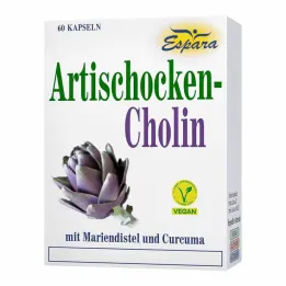 Artičokové cholínové kapsuly, 60 ks