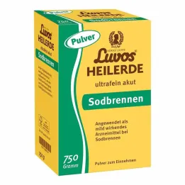 Liečivý íl Luvos ultra jemný prášok na akútne pálenie záhy, 750 g