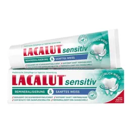 Lacalut citlivá remineralizácia &amp; jemná biela, 75 ml