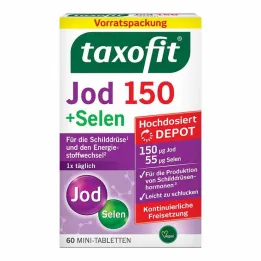 Taxofit Iodine 150 + Selén tablety, 60 ks