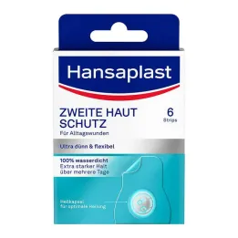 Hansaplast náplasť na ochranu druhej kože, 6 kusov