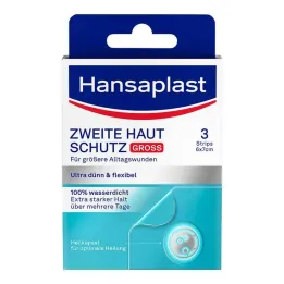 Hansaplast náplasť na ochranu druhej kože veľká, 3 kusy