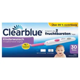 Clearblue Fertility ovulačný test digitálny, 30 ks