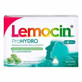Lemocin Prohydro pastilky, 20 ks
