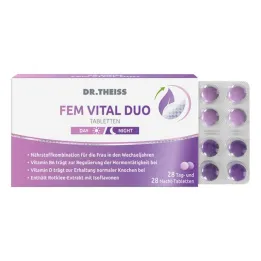 Tablety Dr.Theiss Fem Vital Duo, 56 ks