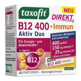 TAXOFIT B12 400 + Immune Direct Granule 20 ks Granuly, 20 ks