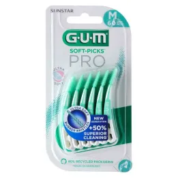 GUM Soft Picks Pro stredná, 60 ks