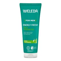 Weleda for Men Energy Fresh sprchový gél 3v1, 200 ml