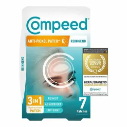 Compeed Čistenie náplastí proti pupienkom, 7 ks
