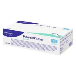 Peha-Soft Latex protect jednorazové vyšetrovacie rukavice nesterilné pf S, 100 ks