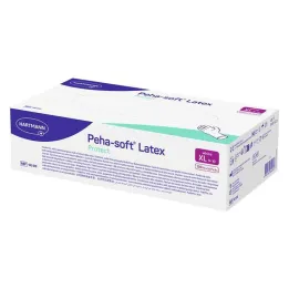 Peha-Soft Latex protect jednorazové vyšetrovacie rukavice nesterilné pf XL, 100 ks