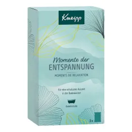 Darčeková súprava Kneipp kúpeľových kryštálov momenty relaxácie, 3x60 g