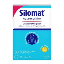 Silomat proti kašľu DMP citrónové pastilky, 20 ks