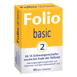 Folio 2 základné filmom obalené tablety, 90 ks