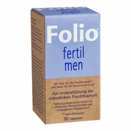 Tablety Folio fertil pre mužov, 30 ks