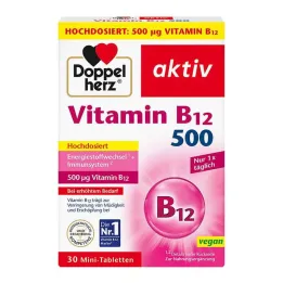 Doppelherz Vitamín B12 500 tabliet, 30 ks