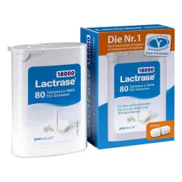 Tablety Lactrase 32 000 Fcc deliteľné v dávkovači (40 kusov)