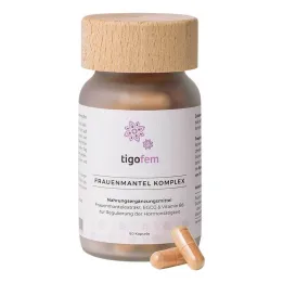 Tigofem Ladys Mantle Complex + Vit.B6 + kapsuly zeleného čaju, 80 ks