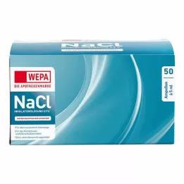 WEPA Inhalačný roztok NaCl 0,9%, 50X5 ml