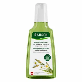 Rausch ošetrujúci šampón so švajčiarskymi bylinkami, 200 ml