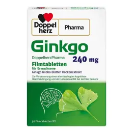 Ginkgo DoppelherzPharma 240 mg filmom obalené tablety, 30 ks