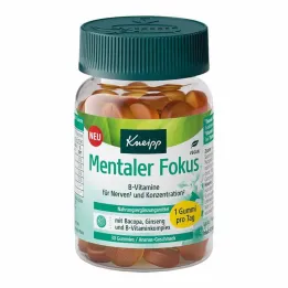 Kneipp Mental Focus Gummies, 30 ks