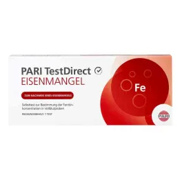 Pari Testdirect krv na samotestovanie nedostatku železa (1 kus)