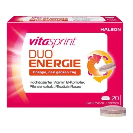 Energetické tablety Vitasprint Duo, 20 ks